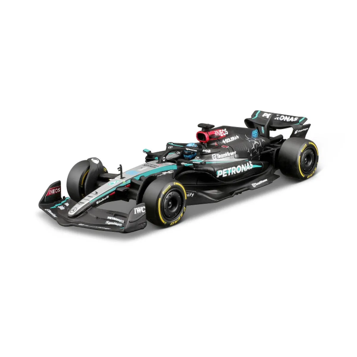 BURAGO - Carro F1 Mercedes 1:43 Coleccionable Bburago Mercedes