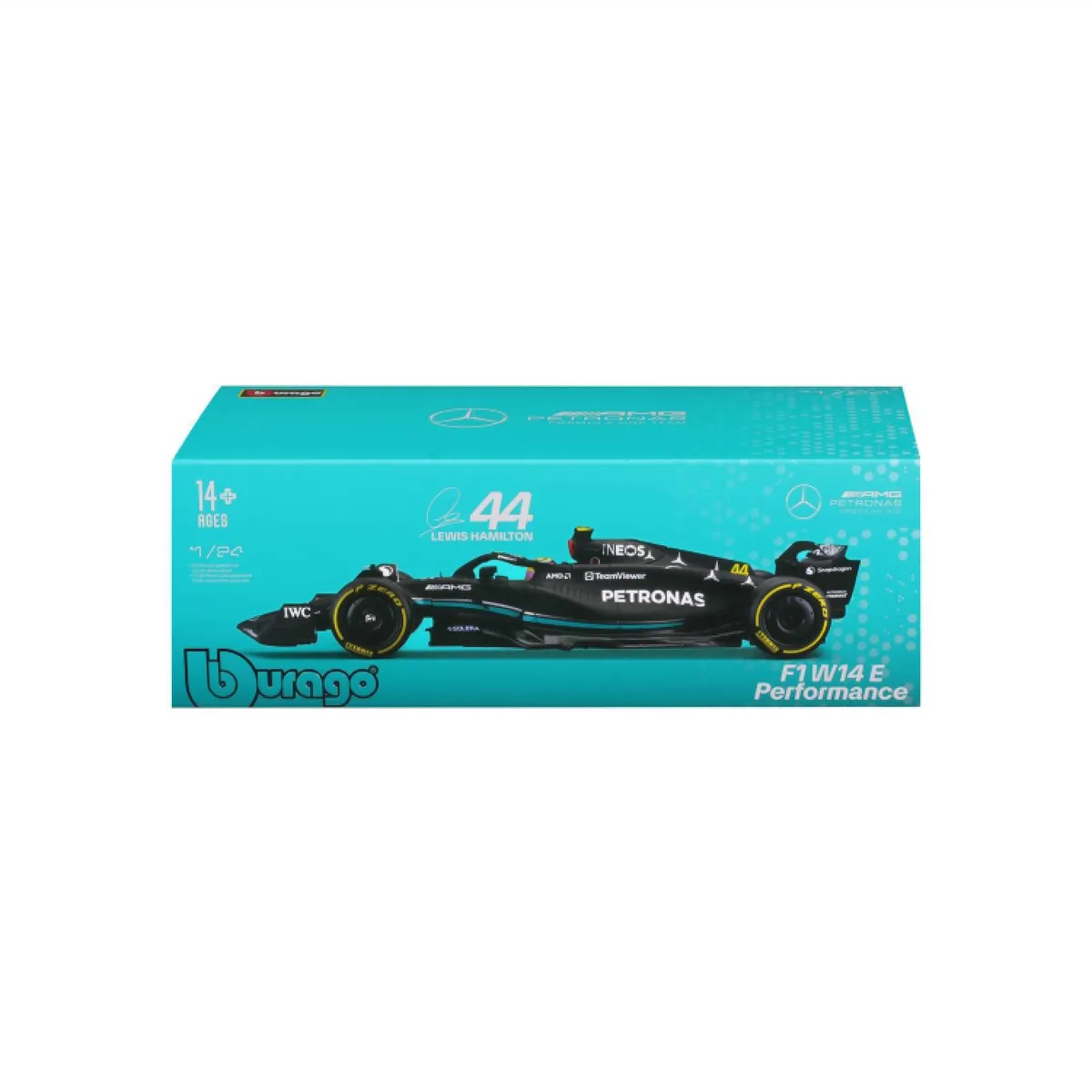 BURAGO - Auto F1 Mercedes 1:24 Coleccionable Burago Mercedes
