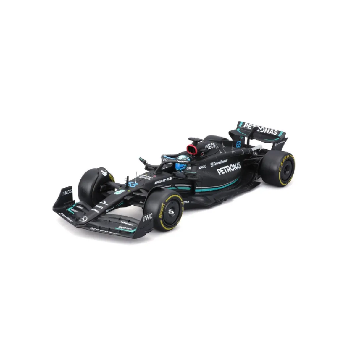 BURAGO - Auto F1 Mercedes 1:24 Coleccionable Burago Mercedes