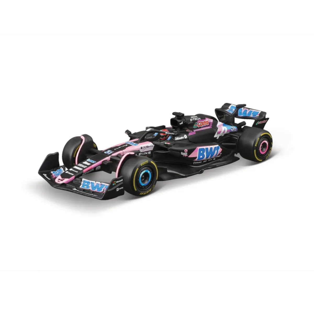 BURAGO - Carro F1 Alpine 1:43 Coleccionable Bburago Alpine