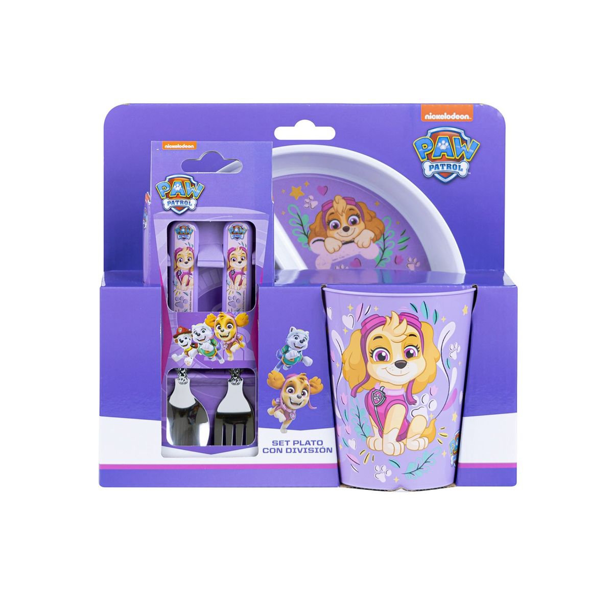 SCOOL - Set Melamine Div Paw Patrol M