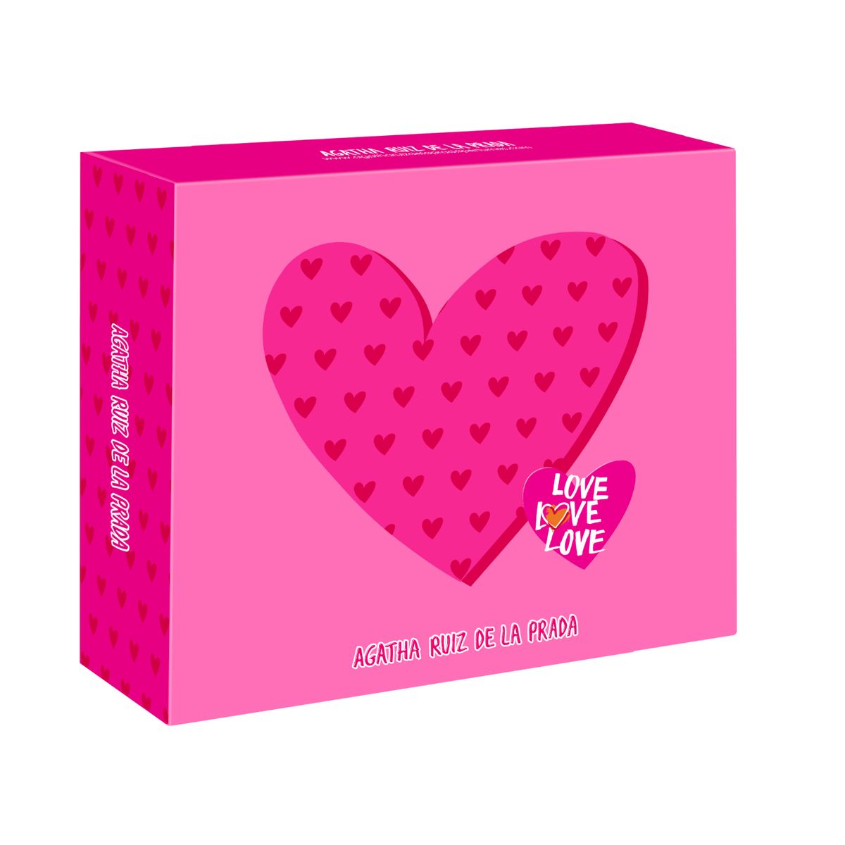 AGATHA RUIZ DE LA PRADA - Agatha Ruiz De La Prada Set Love Love Love Edt 80ml + 3 In 1 Mup Stick Mujer