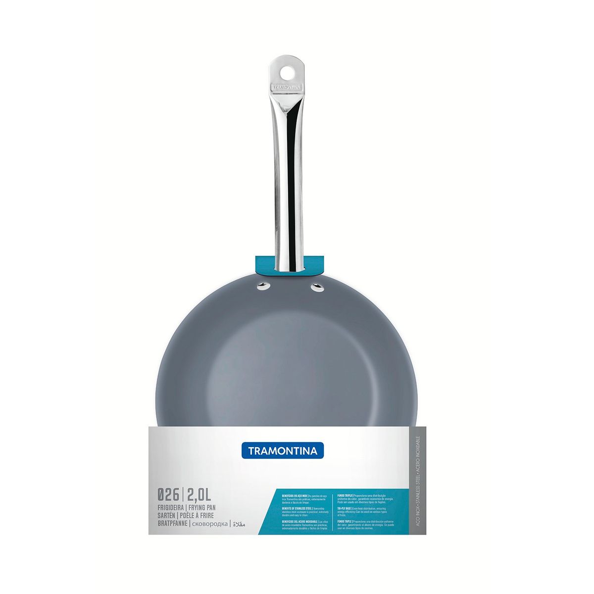 TRAMONTINA - Sarten 26cm Rofessional Ceramica