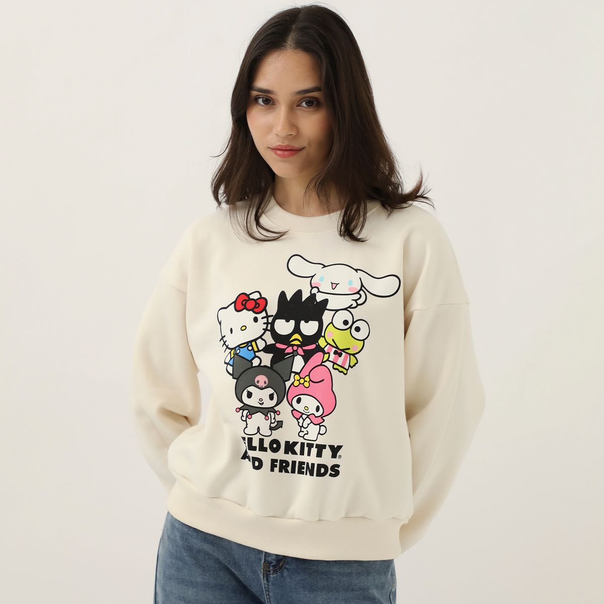 SYBILLA - Polera Algodón Hello Kitty Mujer Sybilla