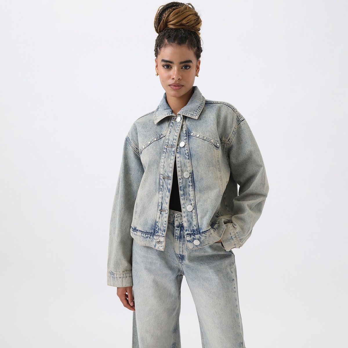 DENIMLAB - Casaca 100% Algodón Mujer Denimlab