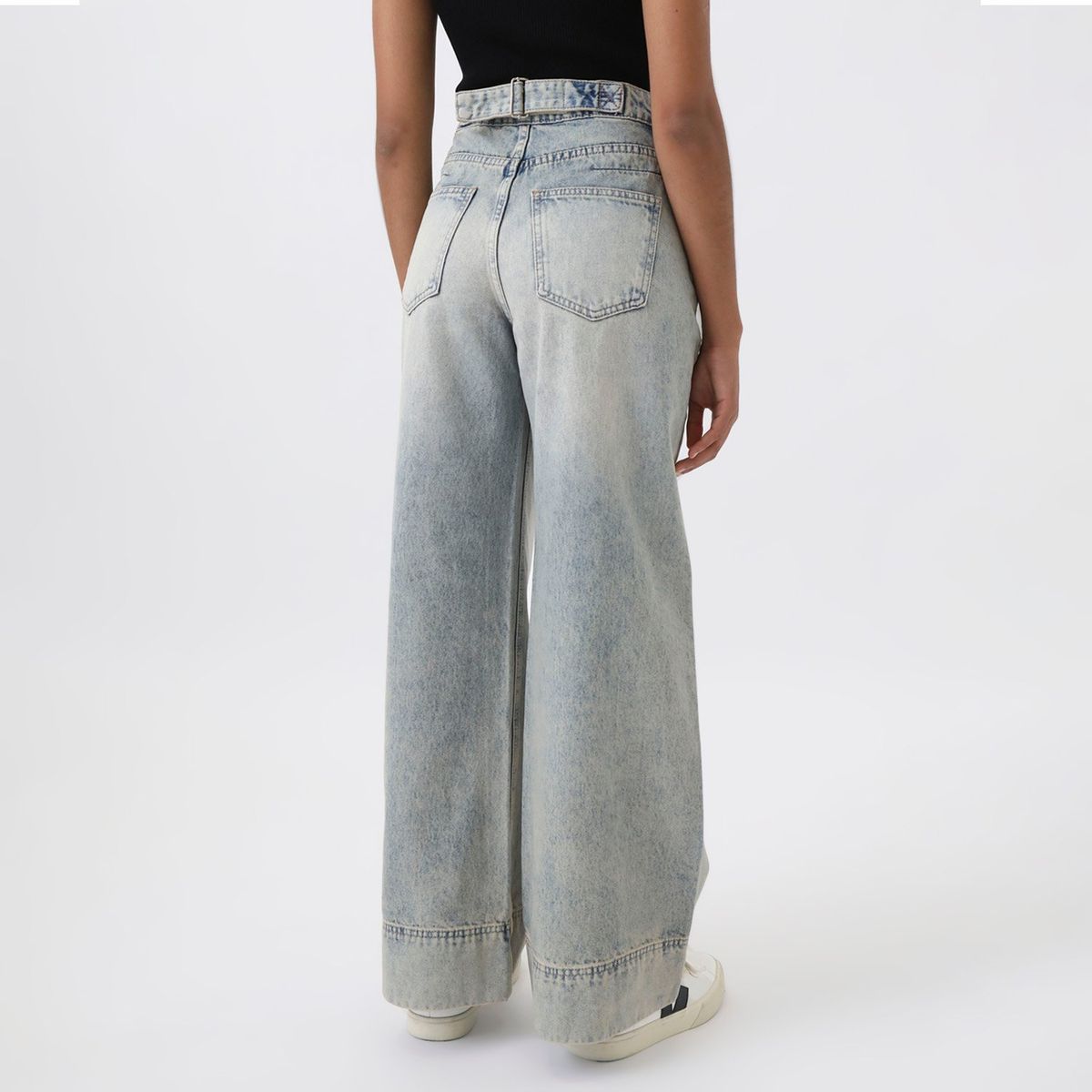DENIMLAB - Jean Wide Leg Tiro Alto Mujer Denimlab