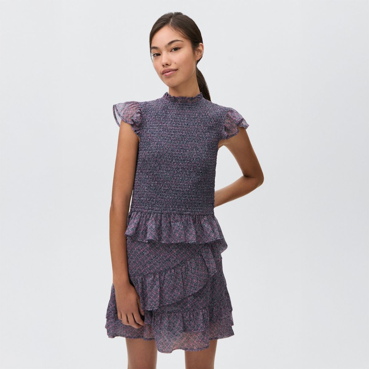 MANGO TEEN - Falda Corta Mujer Mango Teen