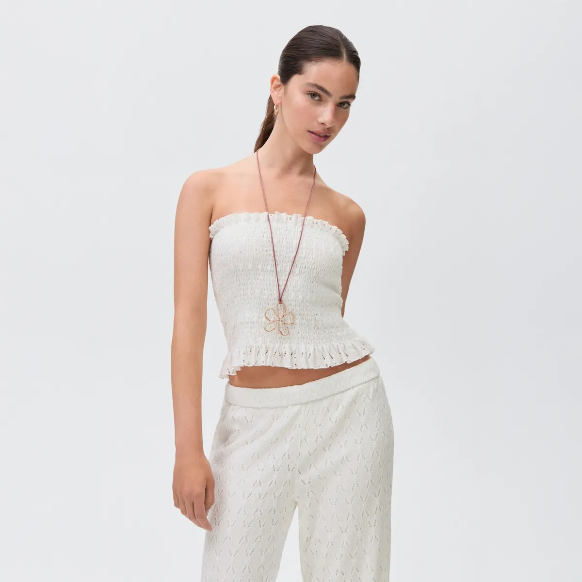 MANGO TEEN - Top Casual Mujer Mango Teen