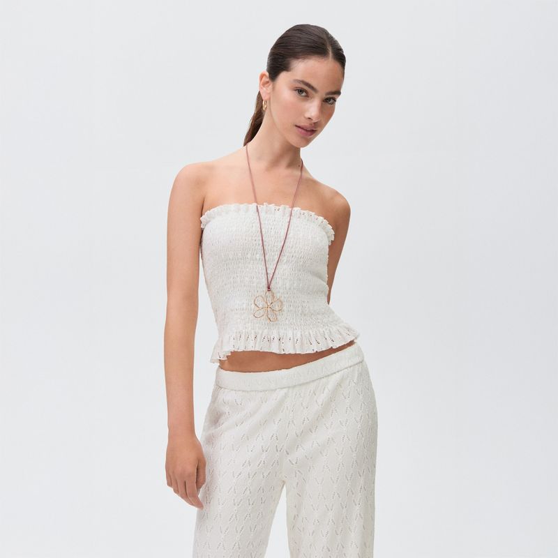 MANGO TEEN - Top Casual Mujer Mango Teen