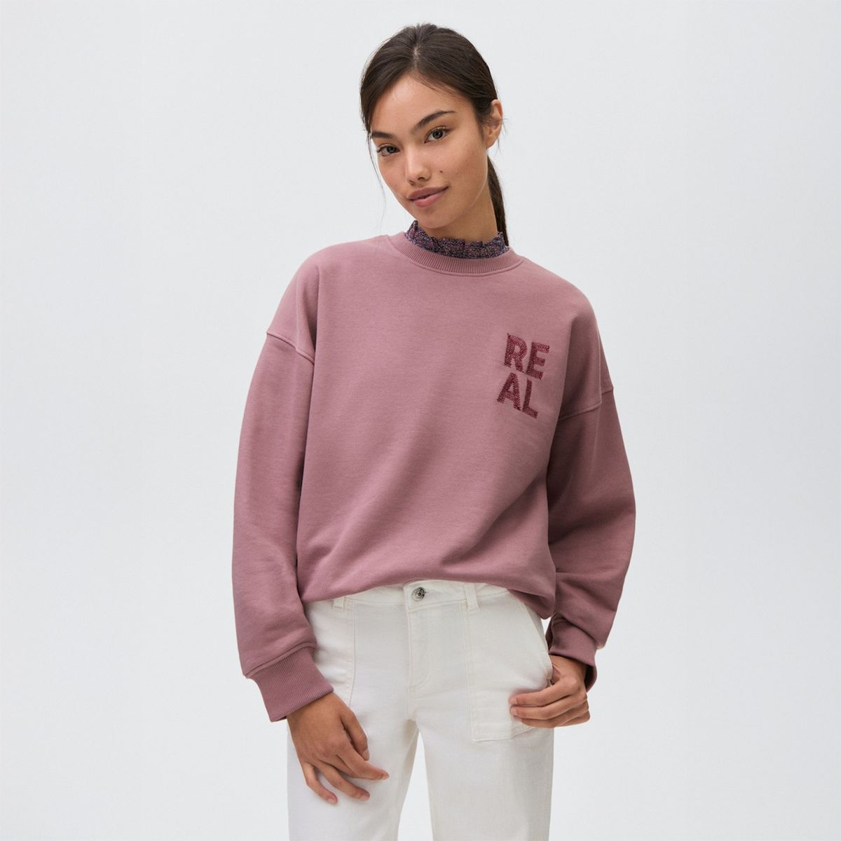 MANGO TEEN - Polera Casual Mujer Mango Teen