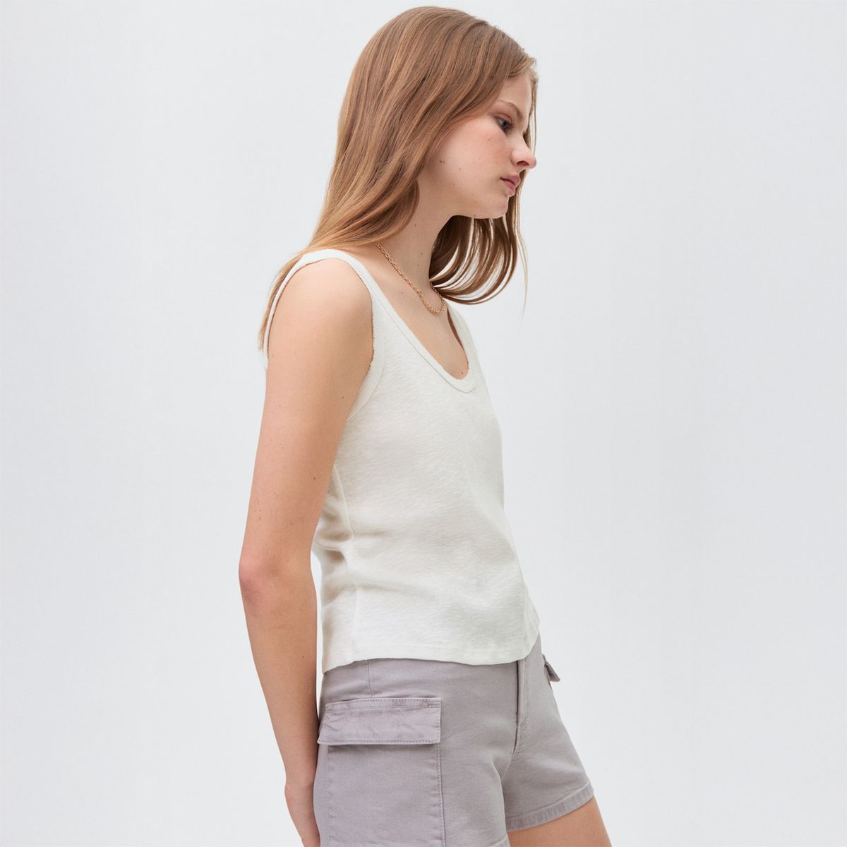 MANGO TEEN - Camiseta Raw