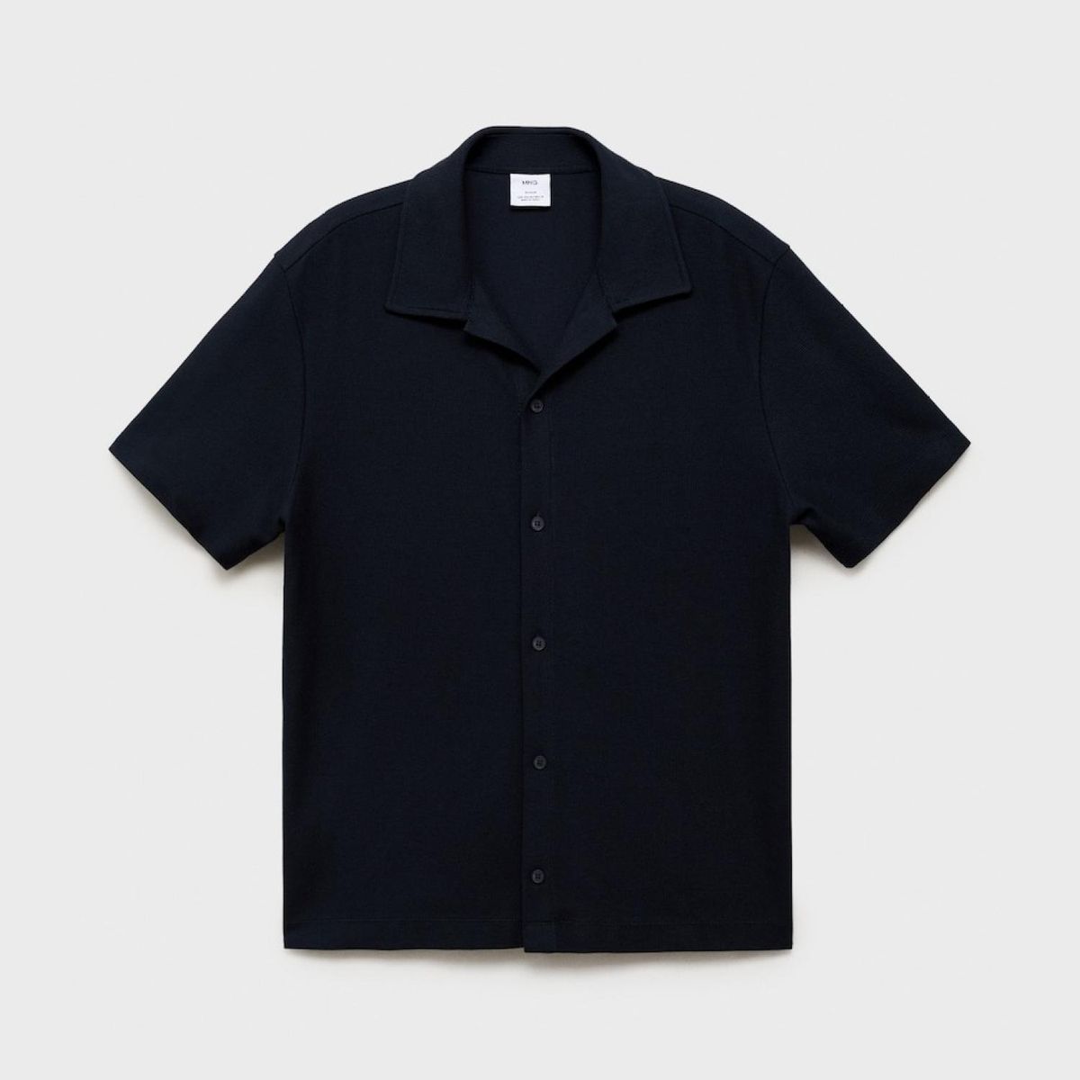 MANGO - Camisa Manga Corta Hombre Mango