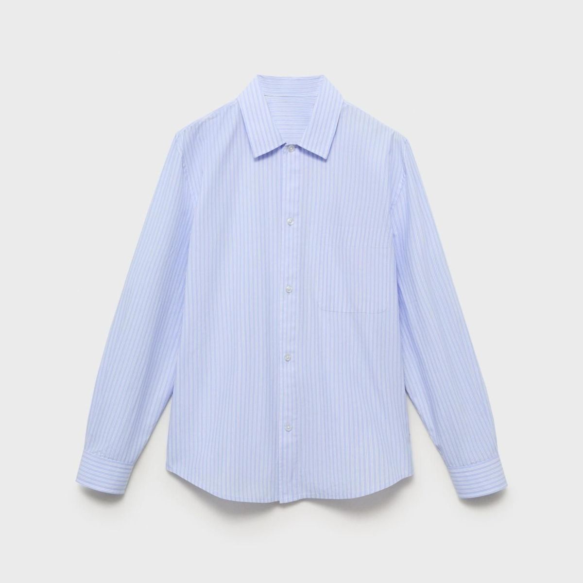 MANGO - Camisa Rayas 100% Algodón Regular Fit Hombre Mango Man