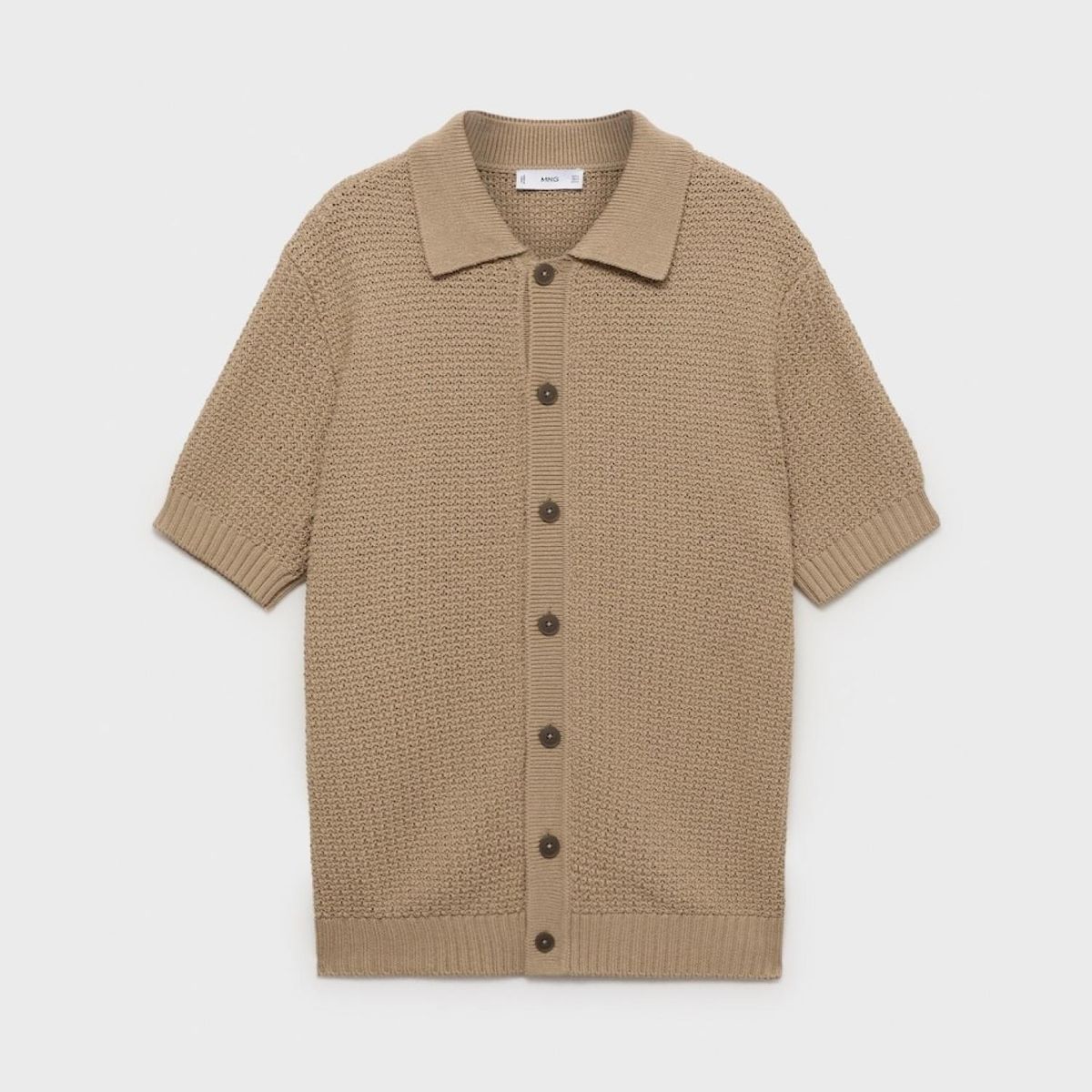 MANGO - Polo Manga Corta Hombre Mango