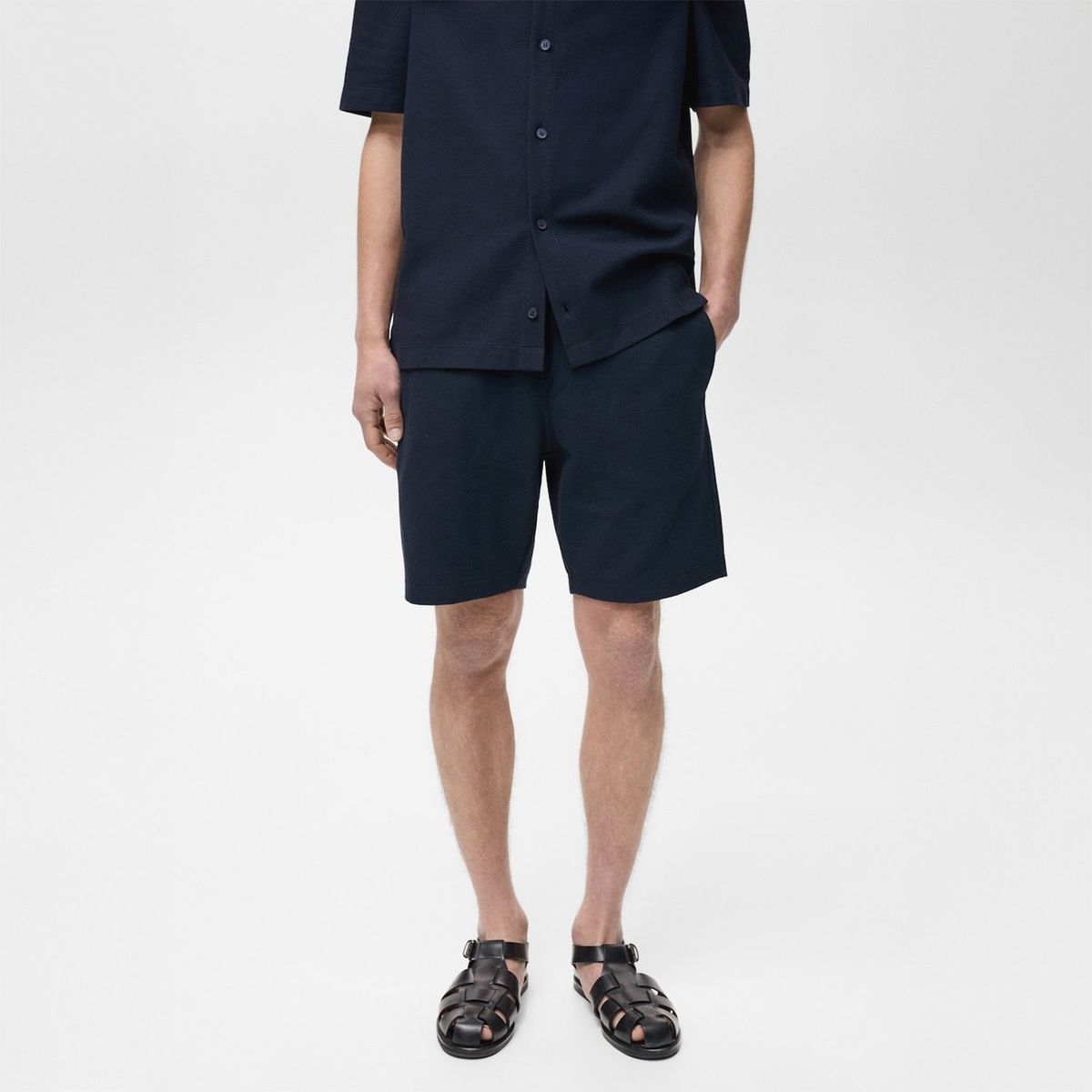 MANGO - Short Casual Blanco Hombre Mango Man