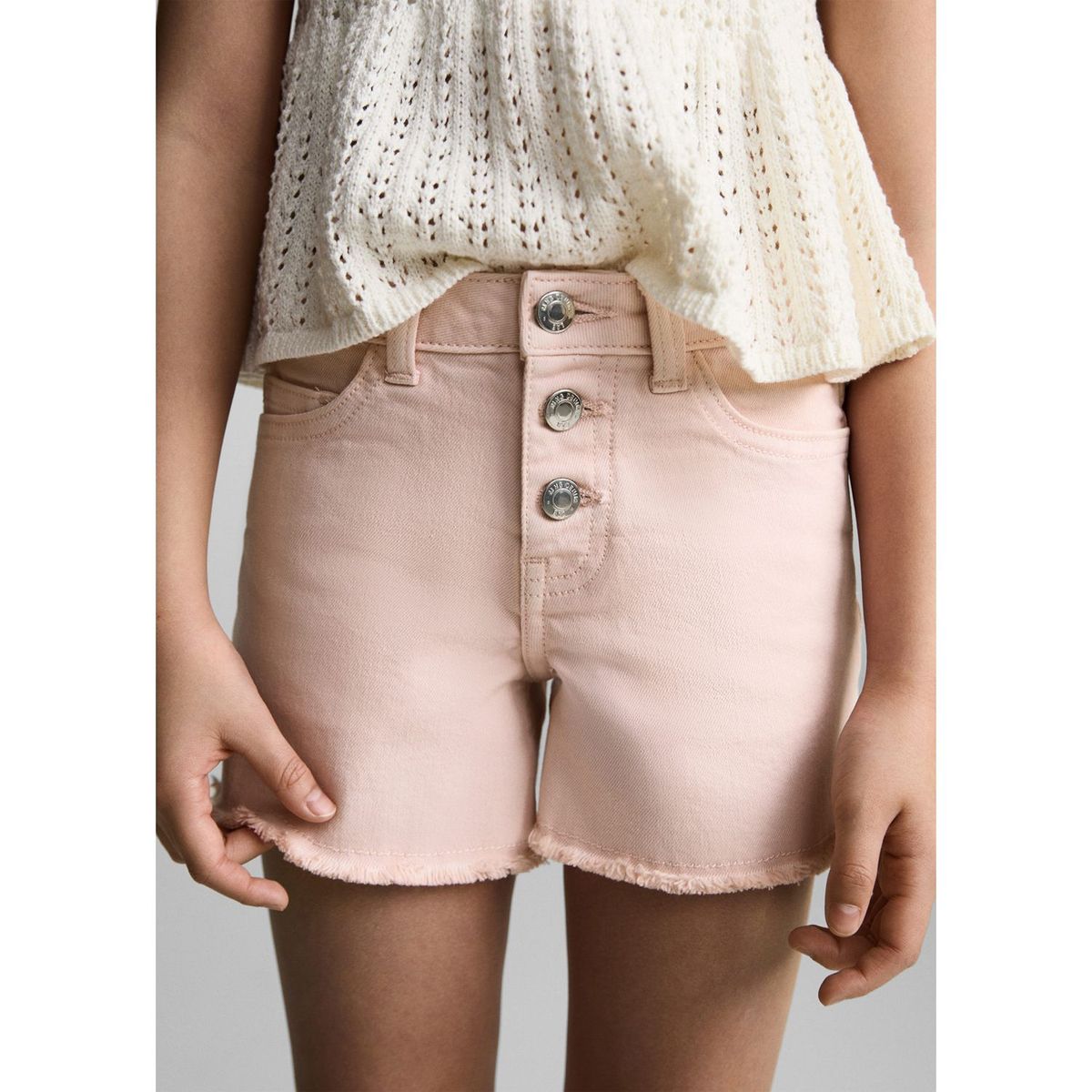 MANGO KIDS - Shorts Niña Algodón Mango Kids