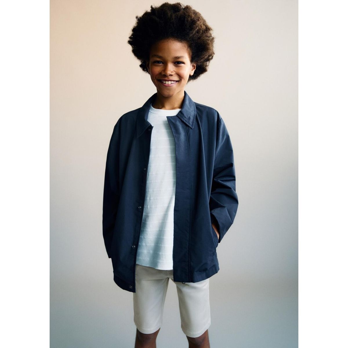 MANGO KIDS - Sobrecamisa Niño Algodón Mango Kids