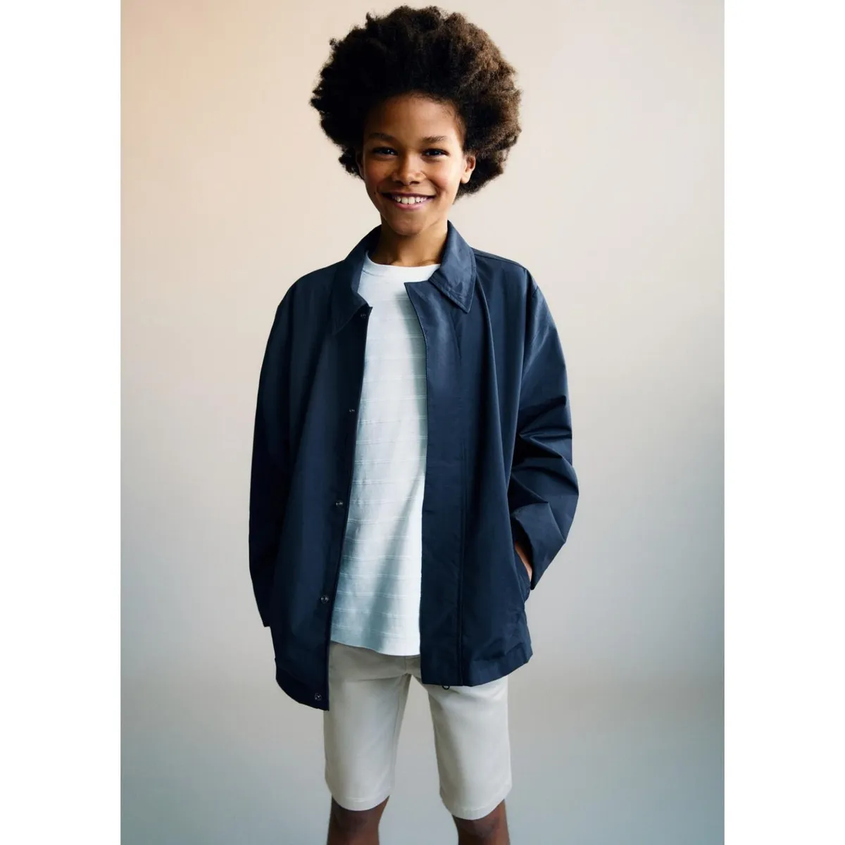 MANGO KIDS - Sobrecamisa Niño Algodón Mango Kids