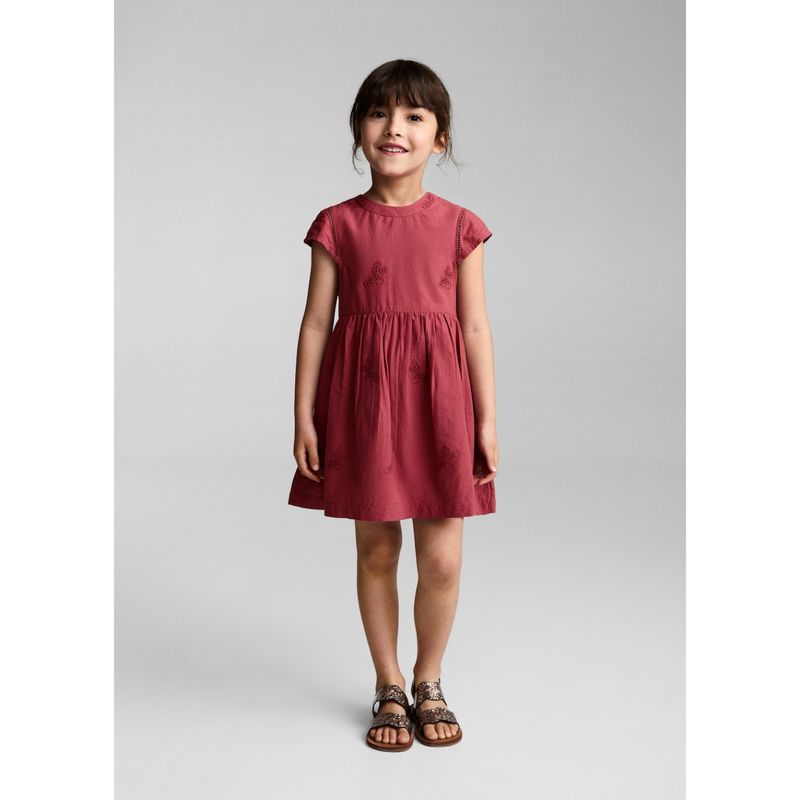 MANGO KIDS - Vestido Bebé Niña Algodón Mango Kids