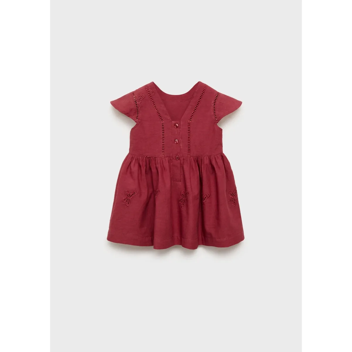 MANGO KIDS - Vestido Bebé Niña Algodón Mango Kids