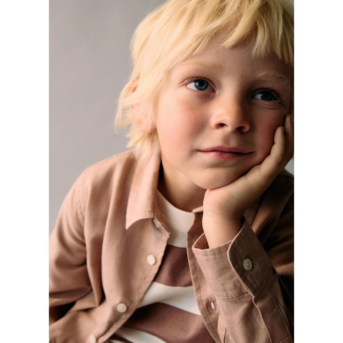 MANGO KIDS - Camisa Bebé Niño Algodón Mango Kids