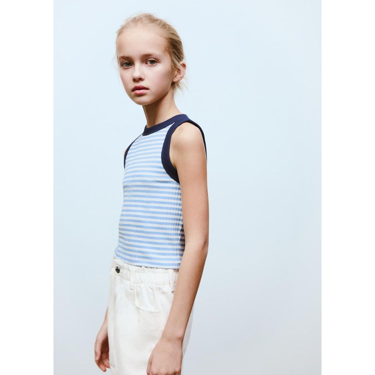 MANGO KIDS - Top Niña Algodón Mango