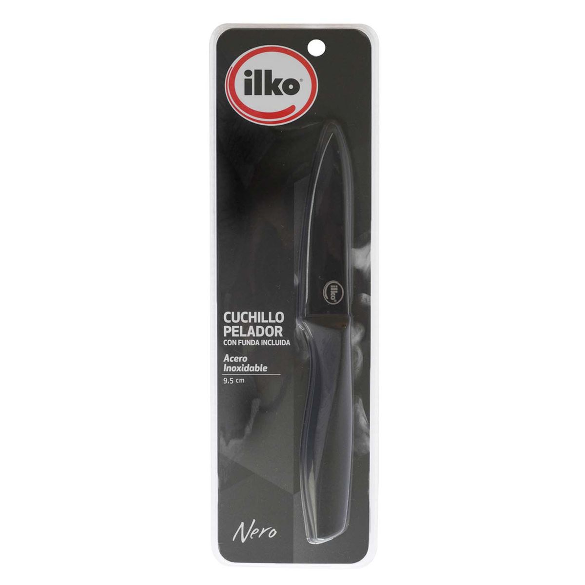 ILKO - Cuchillo Pelador 9.5cm Nero