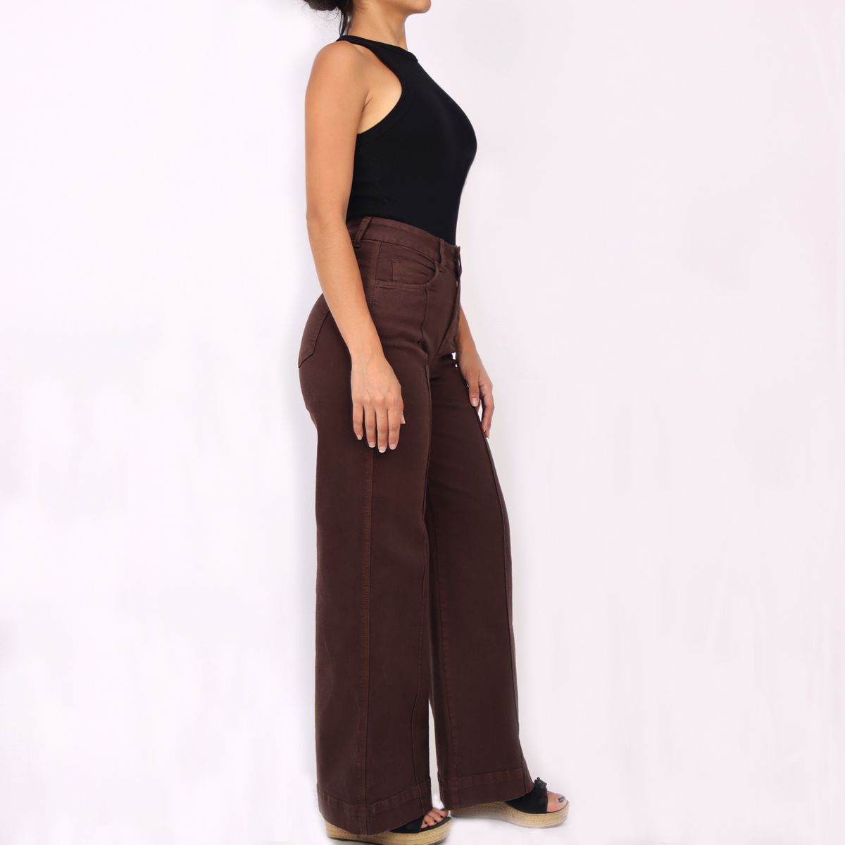 KAYRA POBLET - Jean Wide Leg Mujer Kayra Poblet