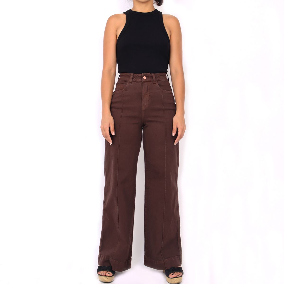 KAYRA POBLET - Jean Wide Leg Mujer Kayra Poblet
