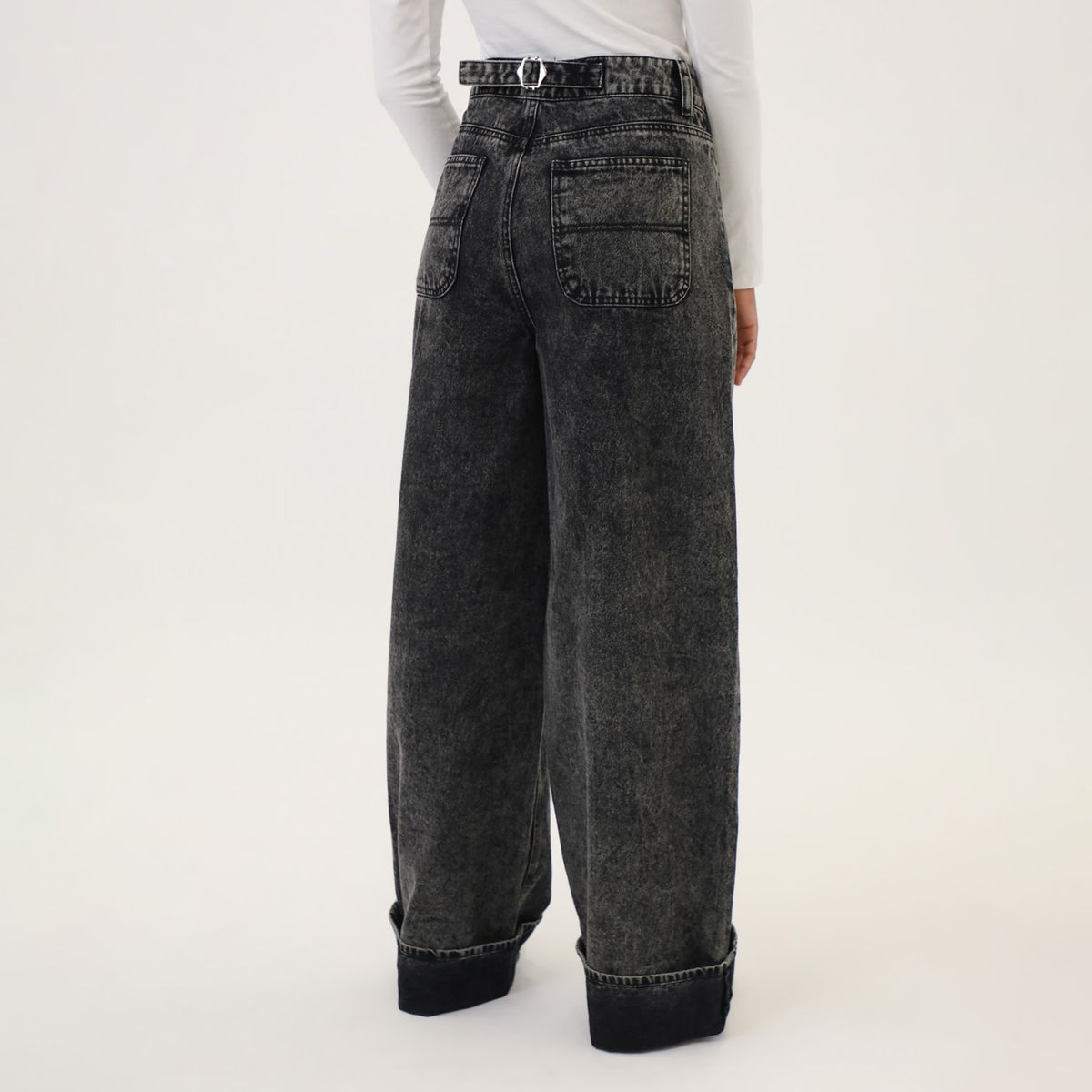 DENIMLAB - Jean Wide Leg Tiro Alto Mujer Denimlab