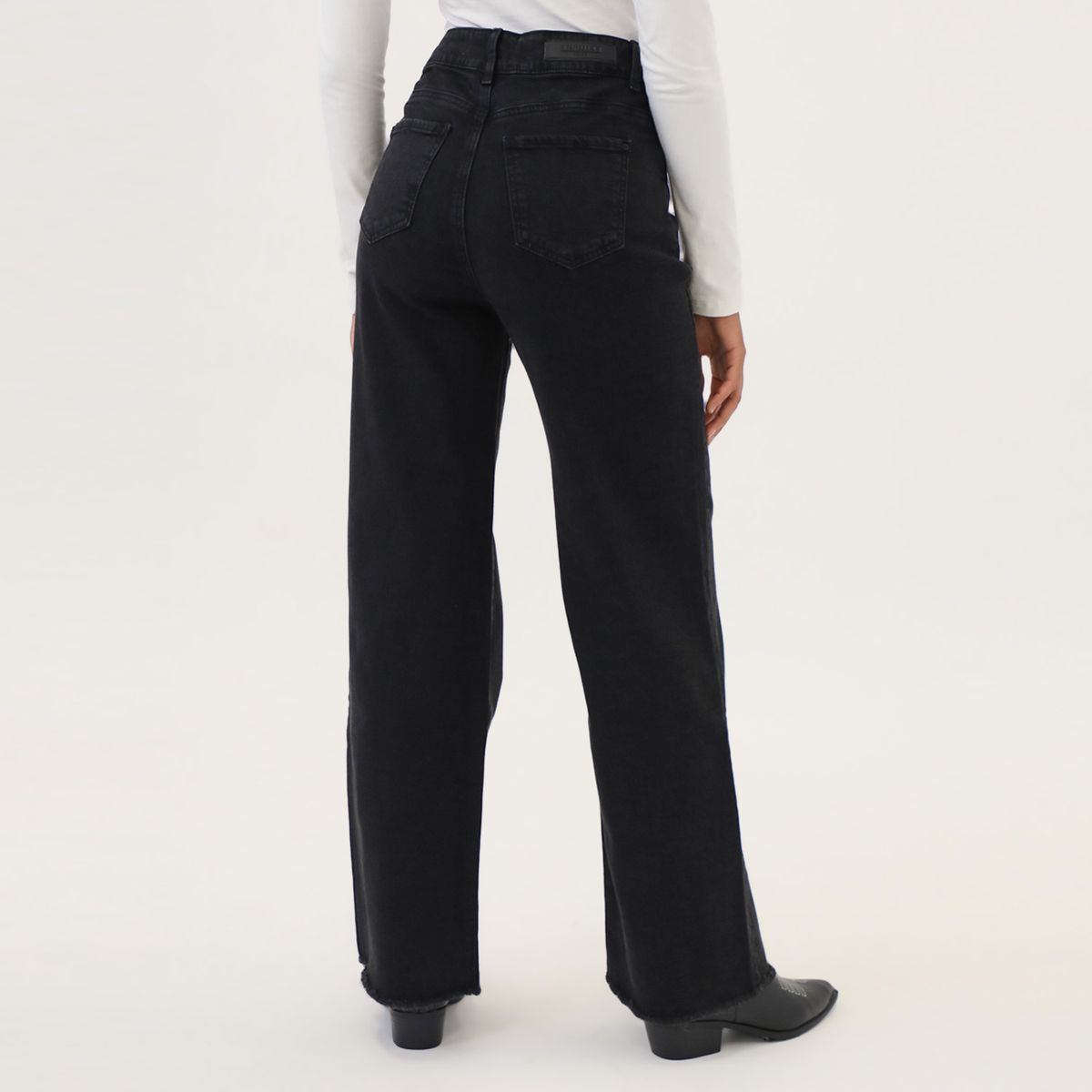 DENIMLAB - Jean Straight Tiro Alto Mujer Denimlab