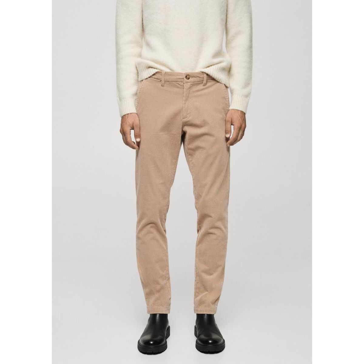 MANGO - Pantalón Casual Slim Mango Man 