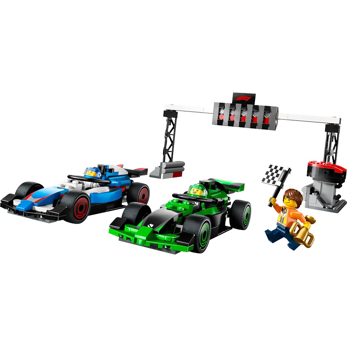 LEGO - Carro F1 Parrilla Carreras Vcarb Y Sauber Fórmula 1 Lego 60474