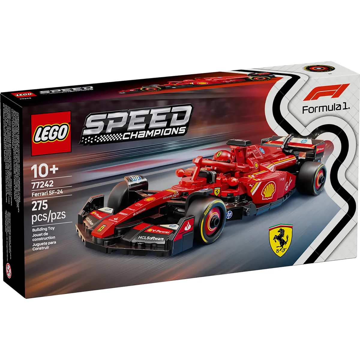 LEGO - Carro F1 Ferrari Sf 24 Fórmula 1 Lego 77242