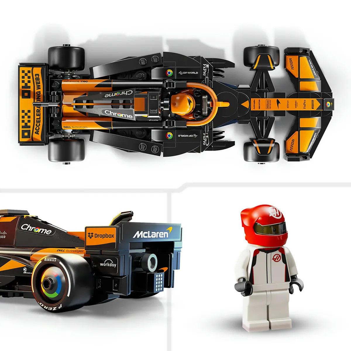 LEGO - Carro F1 Mclaren Team Mcl38 Fórmula 1 Lego 77251