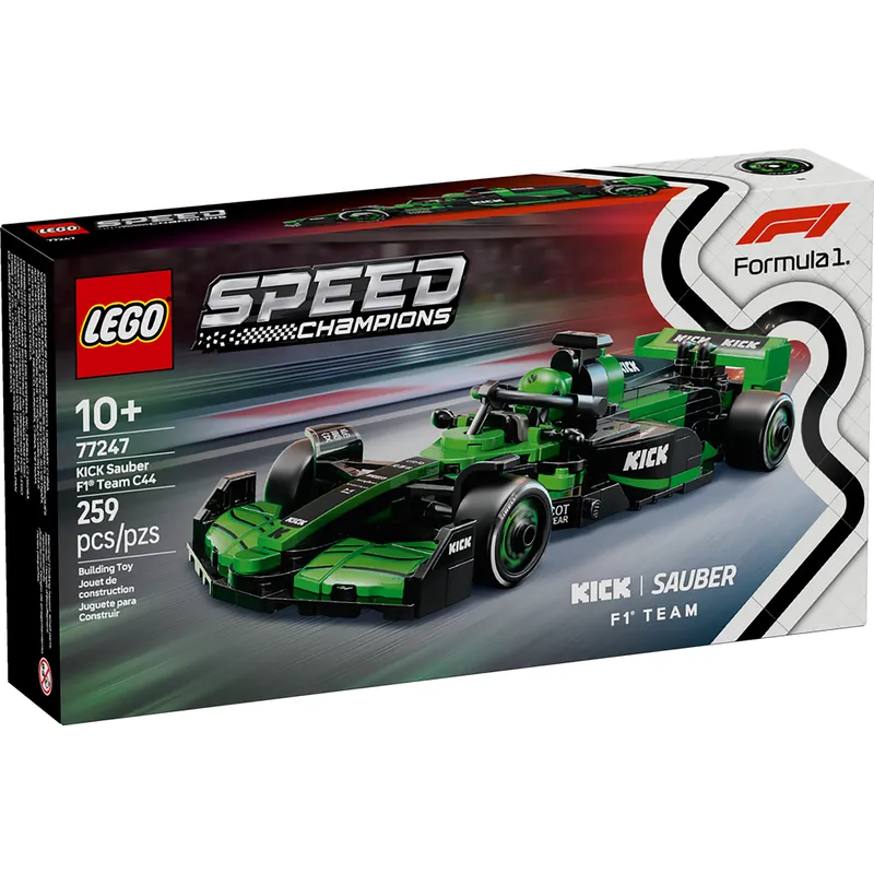 LEGO - Carro F1 Kick Sauber Team C44 Fórmula 1 Lego 77247
