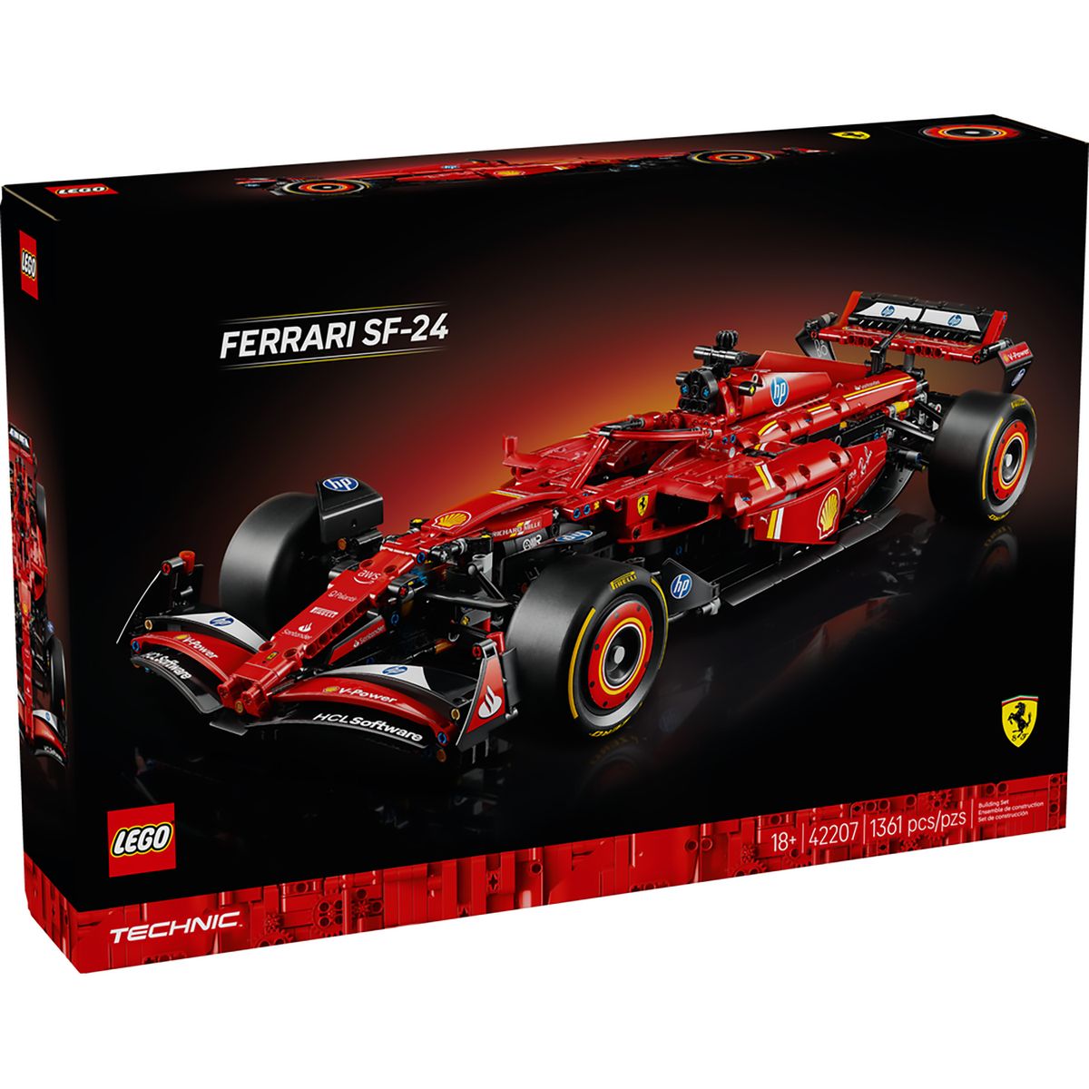 LEGO - Carro F1 Ferrari Sf 24 Fórmula 1 Lego 42207