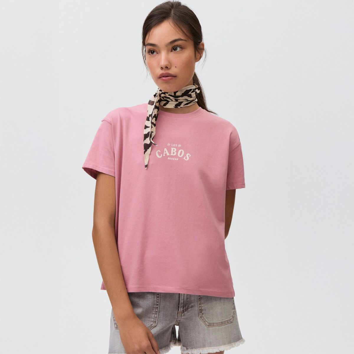 MANGO TEEN - Polo 100% Algodón Mujer Mango Teen