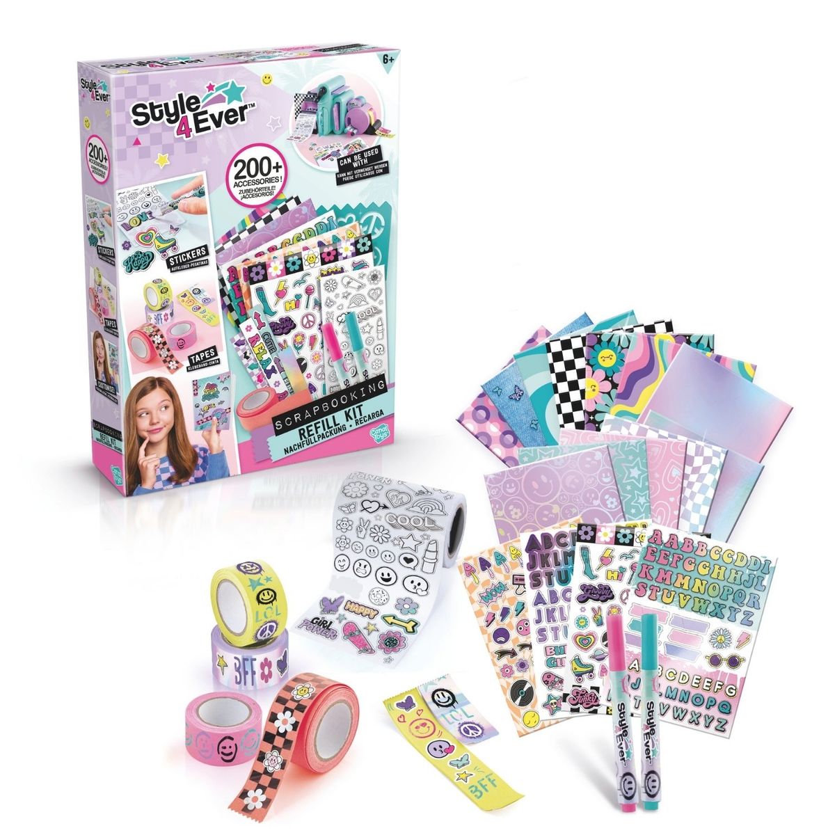 CANAL TOYS - Scrapbooking Studio Refill Set Canal Toy  