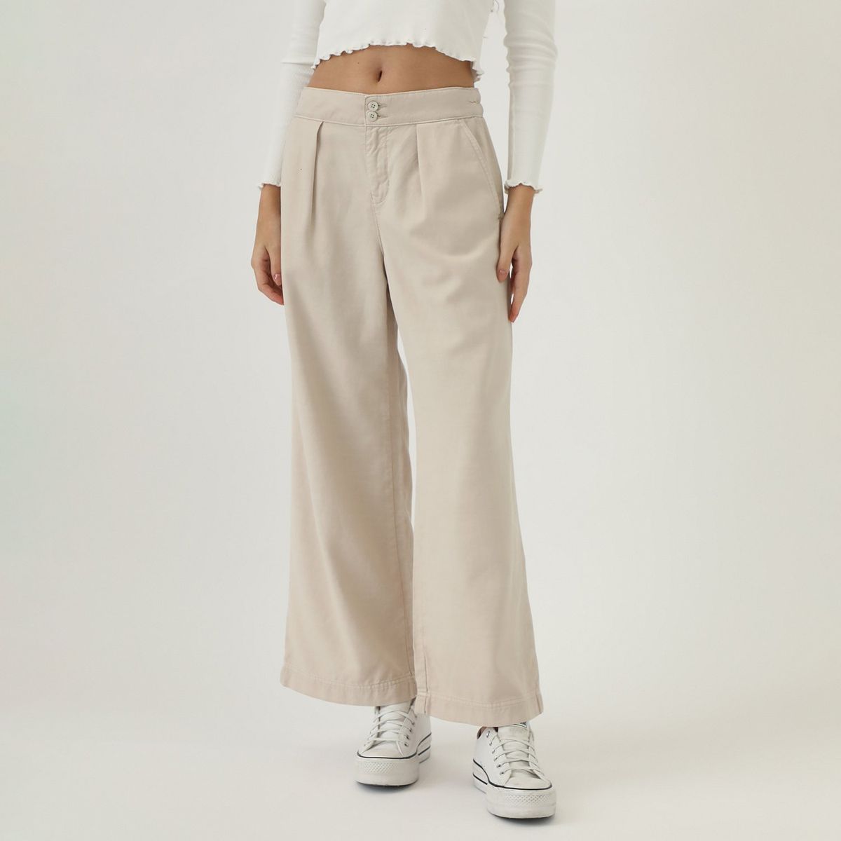 AMERICAN ABBEY - Pantalon Fluido