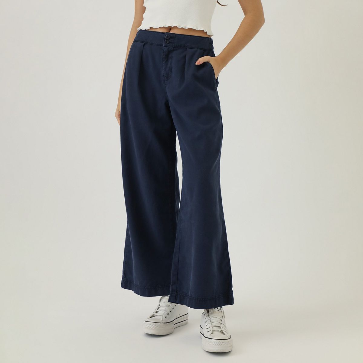 AMERICAN ABBEY - Pantalon Fluido