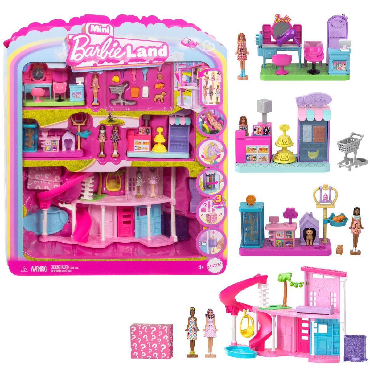 BARBIE - Barbie Mini Barbieland Set De Juego Paquete Mundo Miniatura