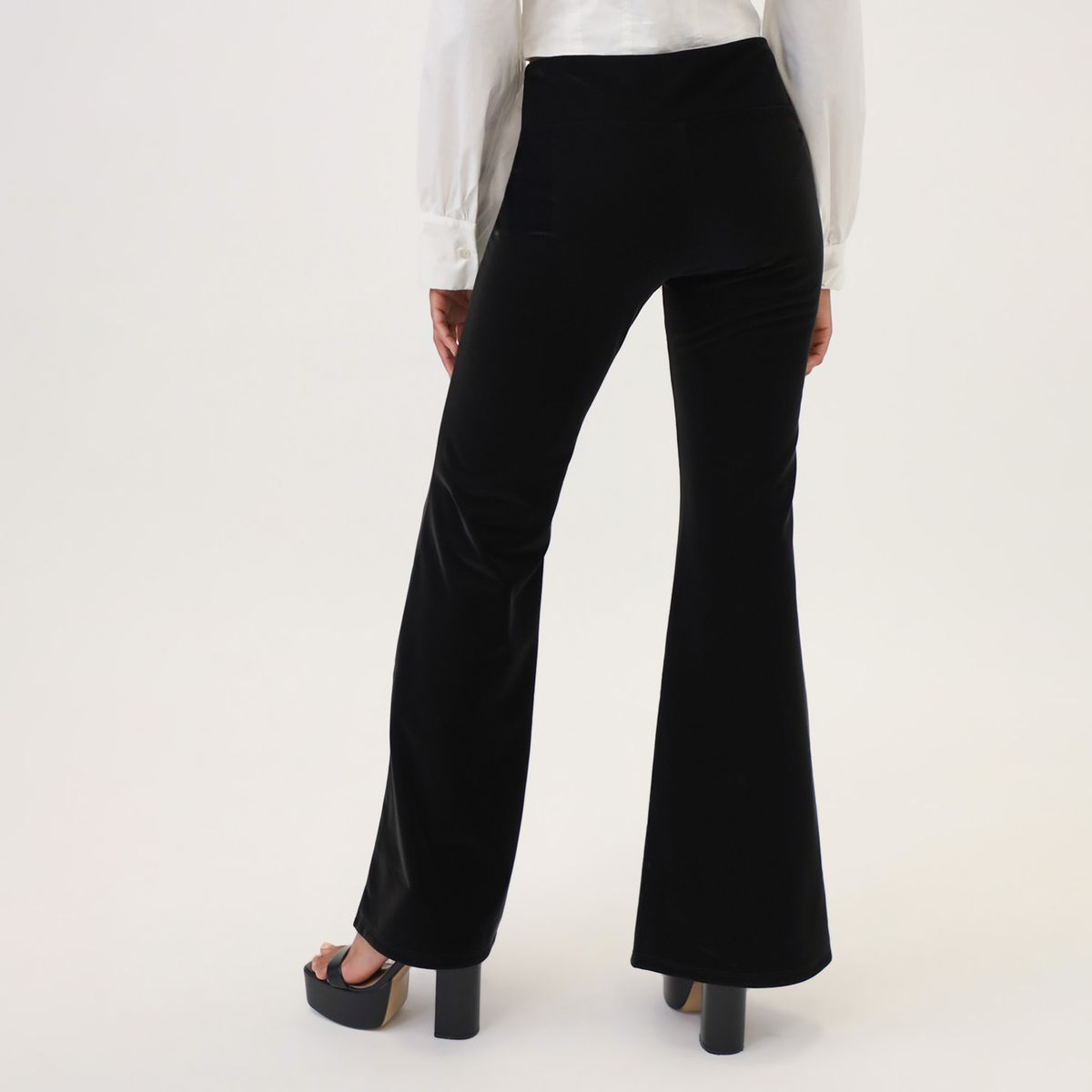 MOSSIMO - Pantalón Flare Mujer Mossimo