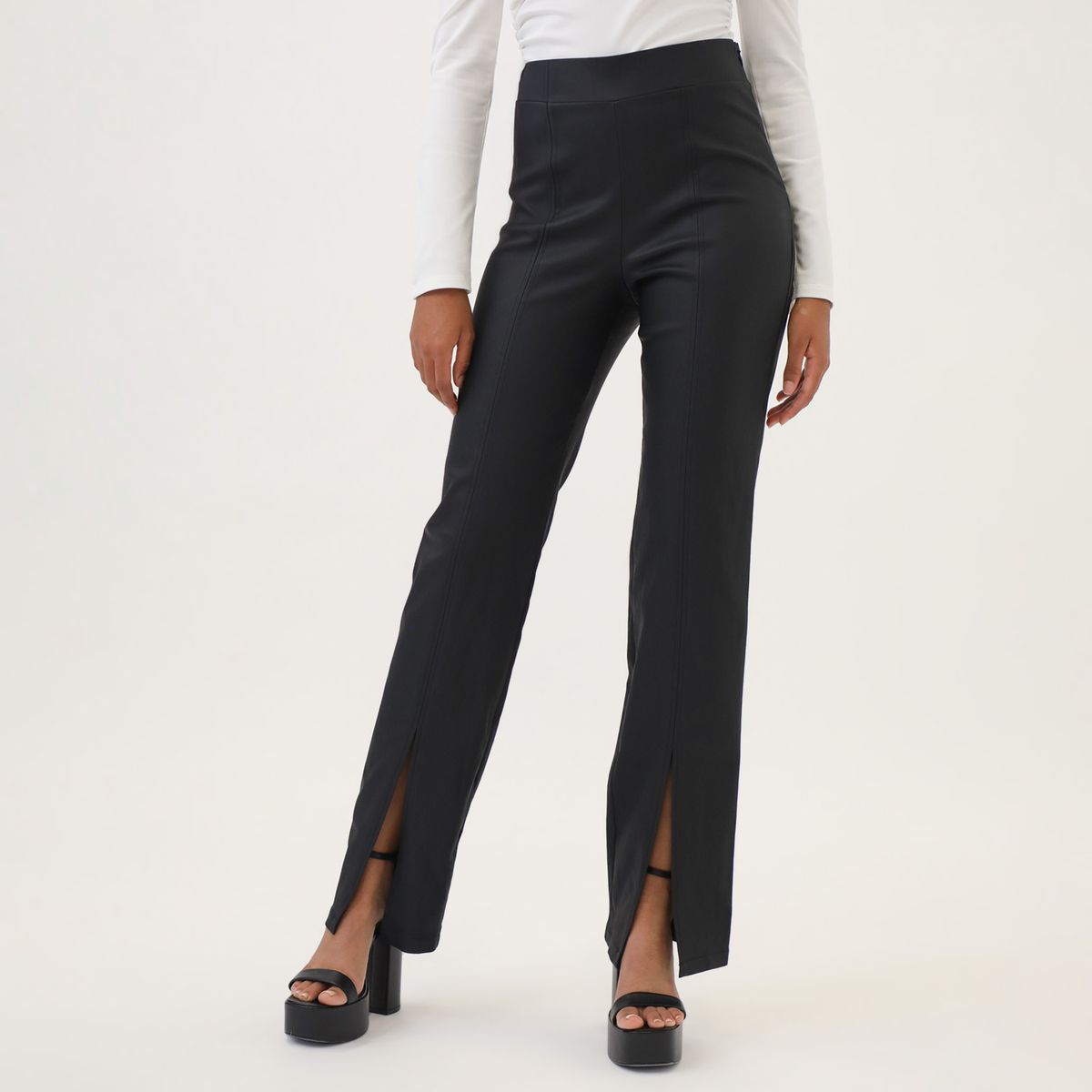 MOSSIMO - Pantalón Flare Mujer Mossimo