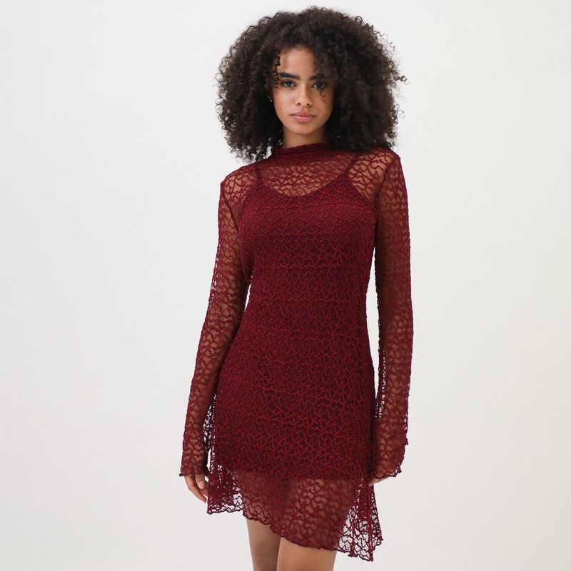 MOSSIMO - Vestido Ml Corto Asimetrico