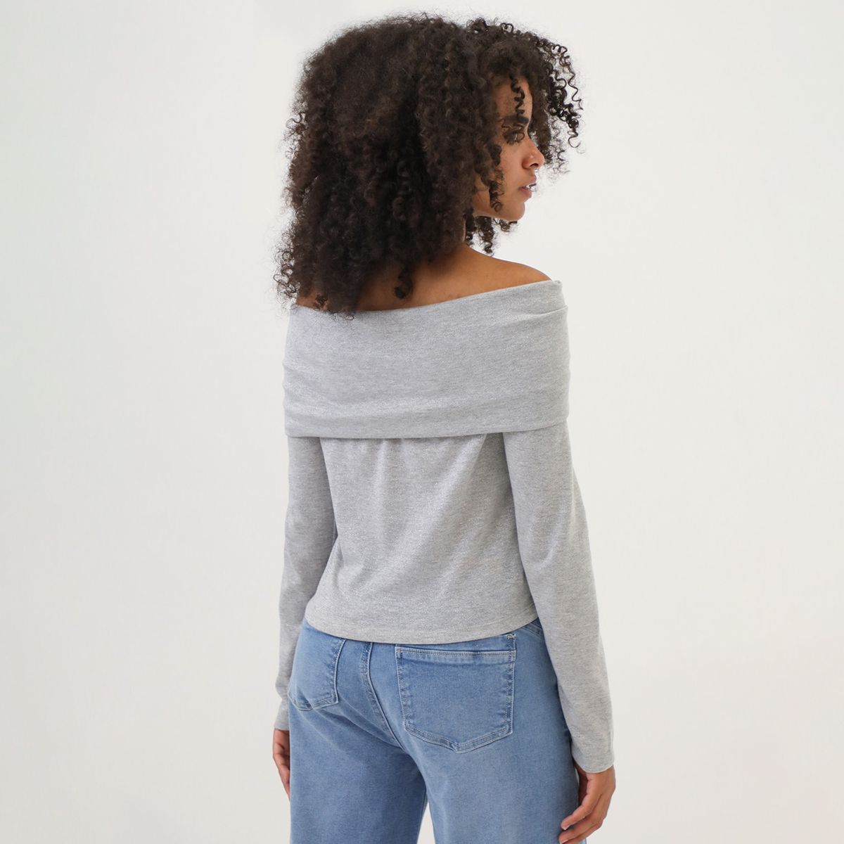 MOSSIMO - Chompa Off Shoulder Con Aro