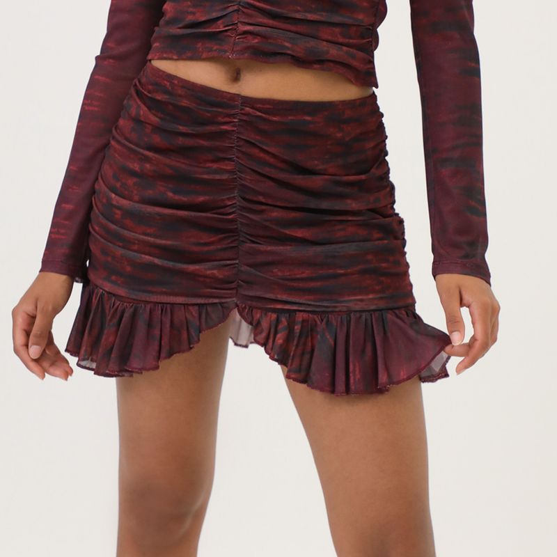 MOSSIMO - Falda Corta Mujer Mossimo