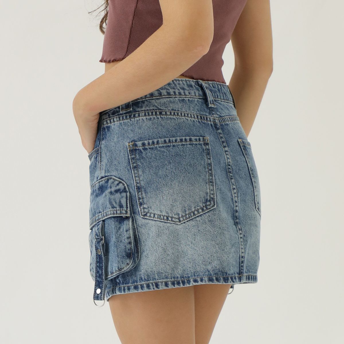 DOO AUSTRALIA - Falda Denim Cargo