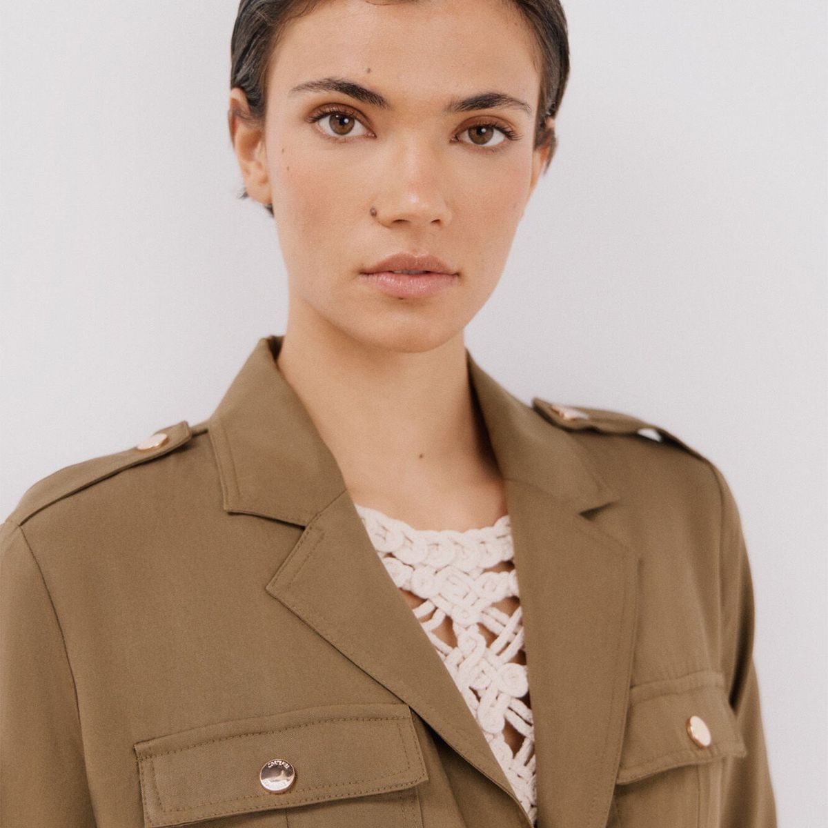 CORTEFIEL - Casaca Casual Mujer Cortefiel