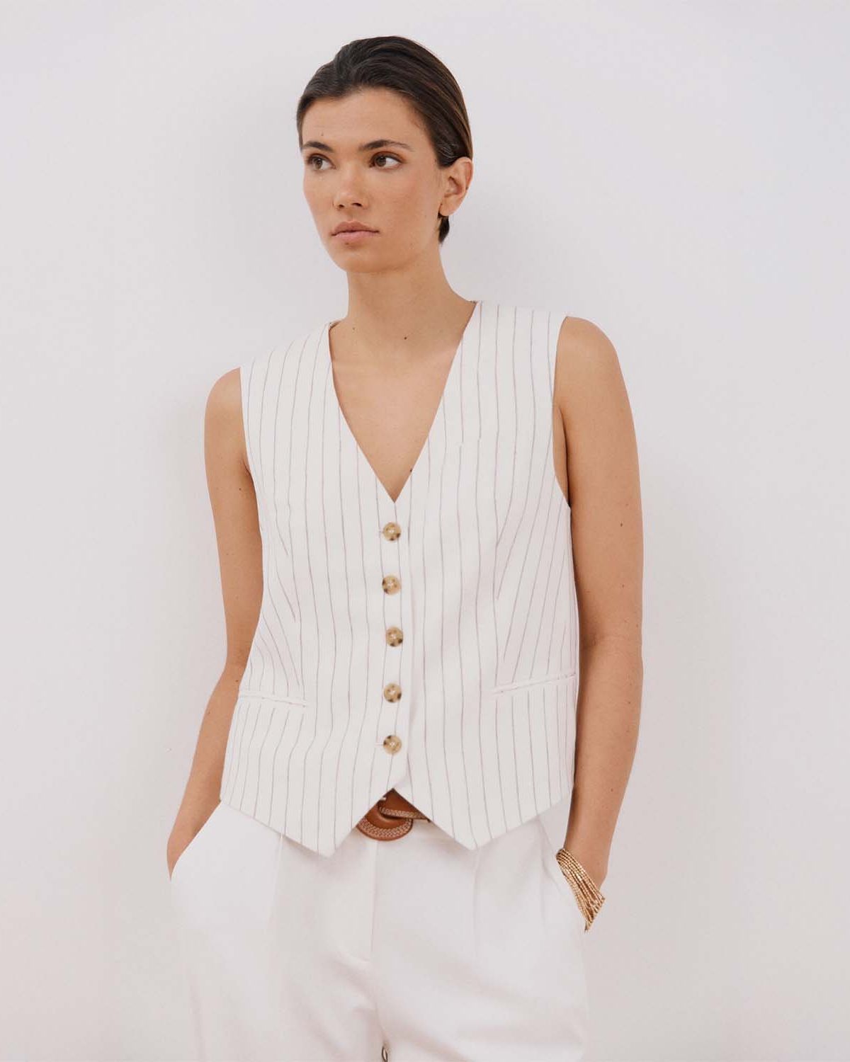 Chaleco Casual Mujer Cortefiel CORTEFIEL